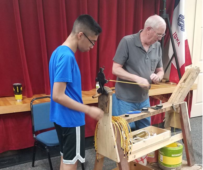 Heartland Museum hosts Webster City sixth graders