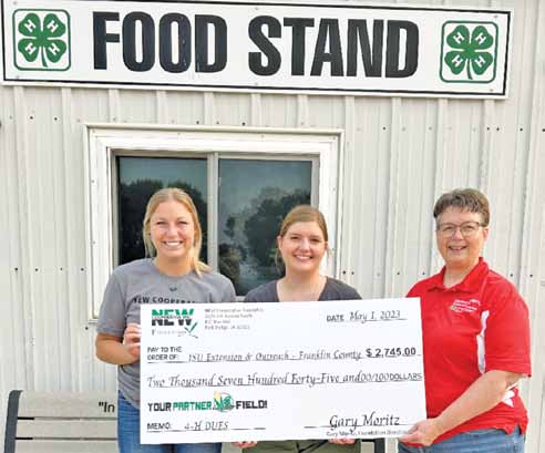 NEW Cooperative Foundation Donates to Local 4-H Clubs