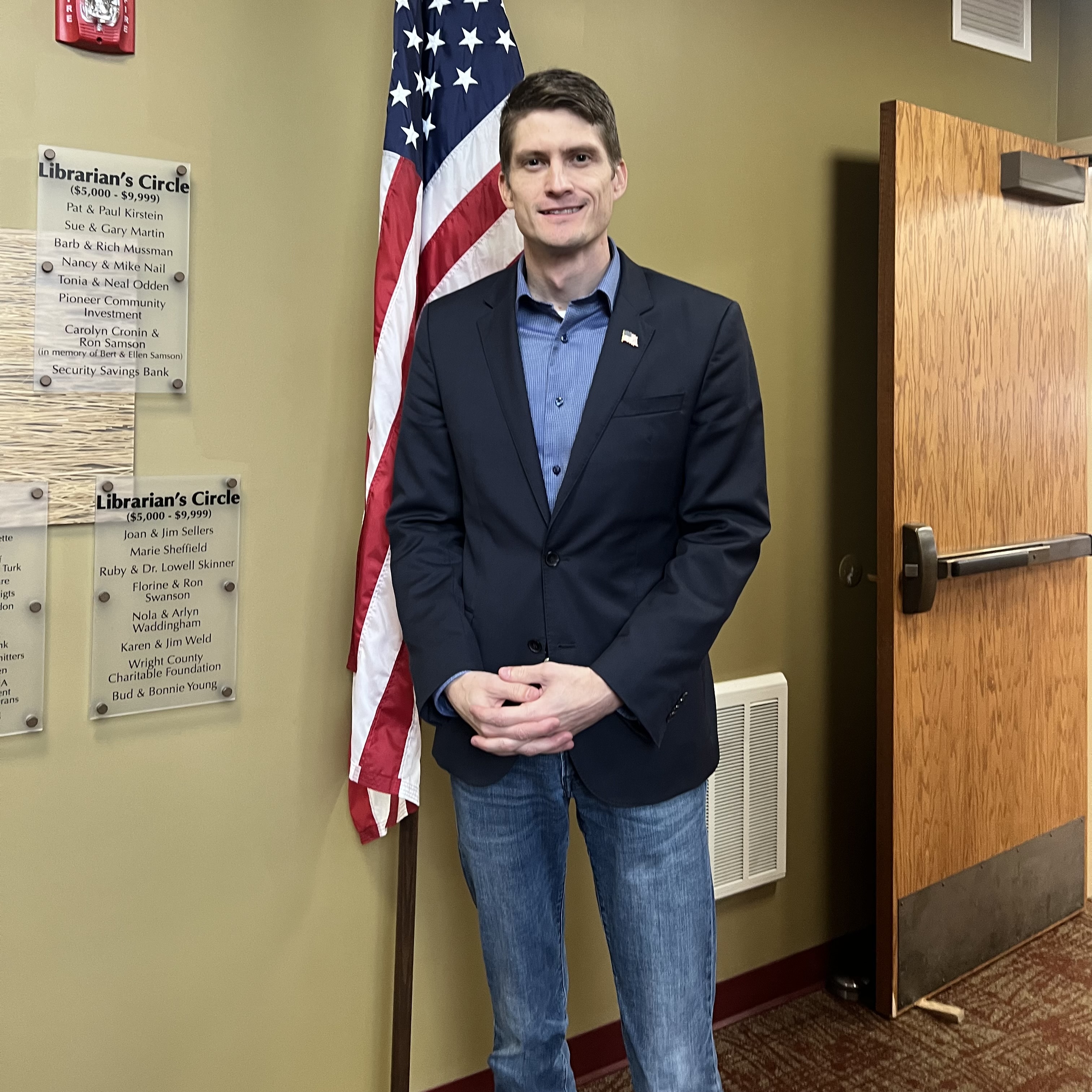 Presidential Candidate David Stuckenberg’s Visit to Wright County