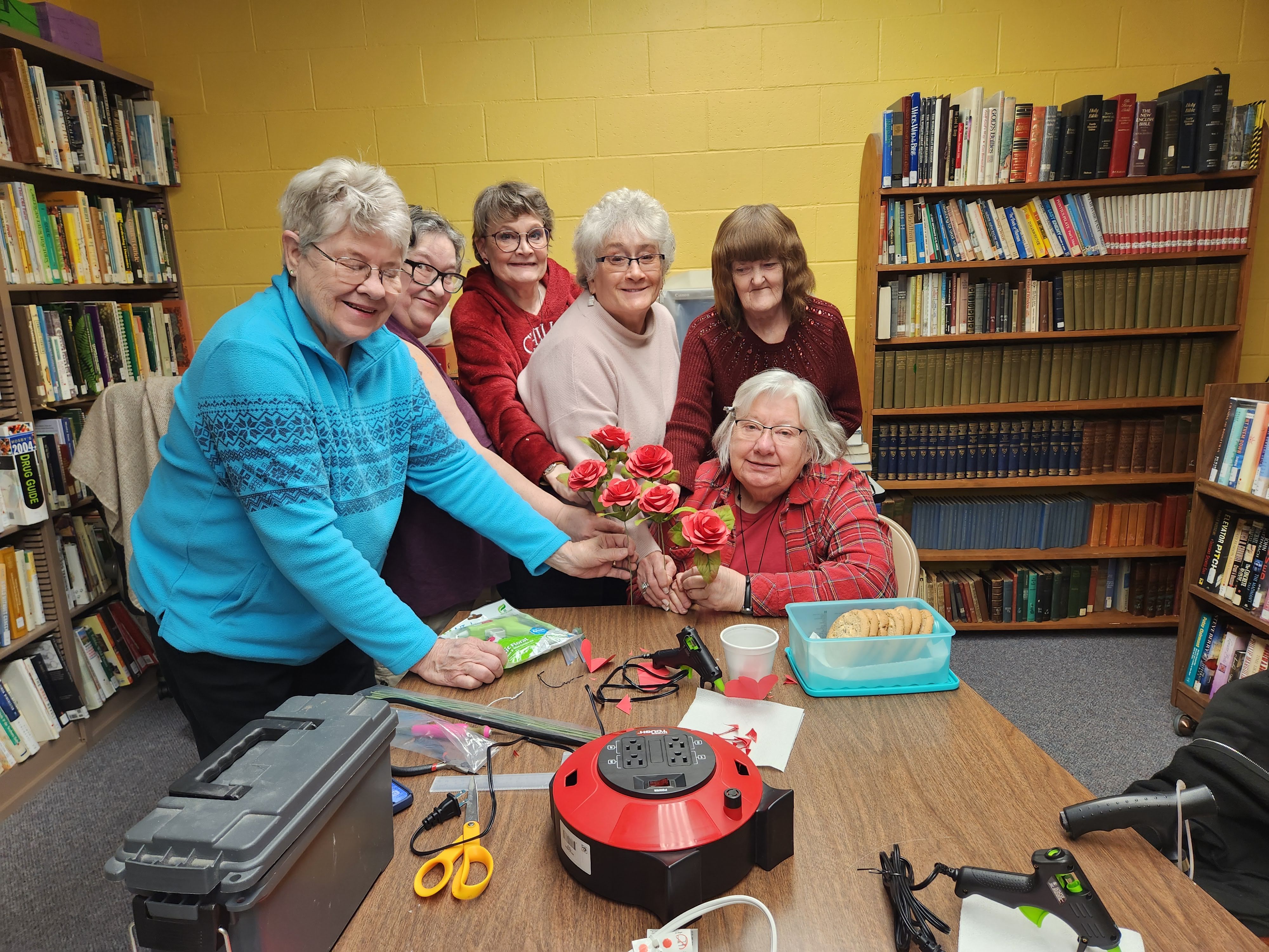 Art at the Dows Public Library