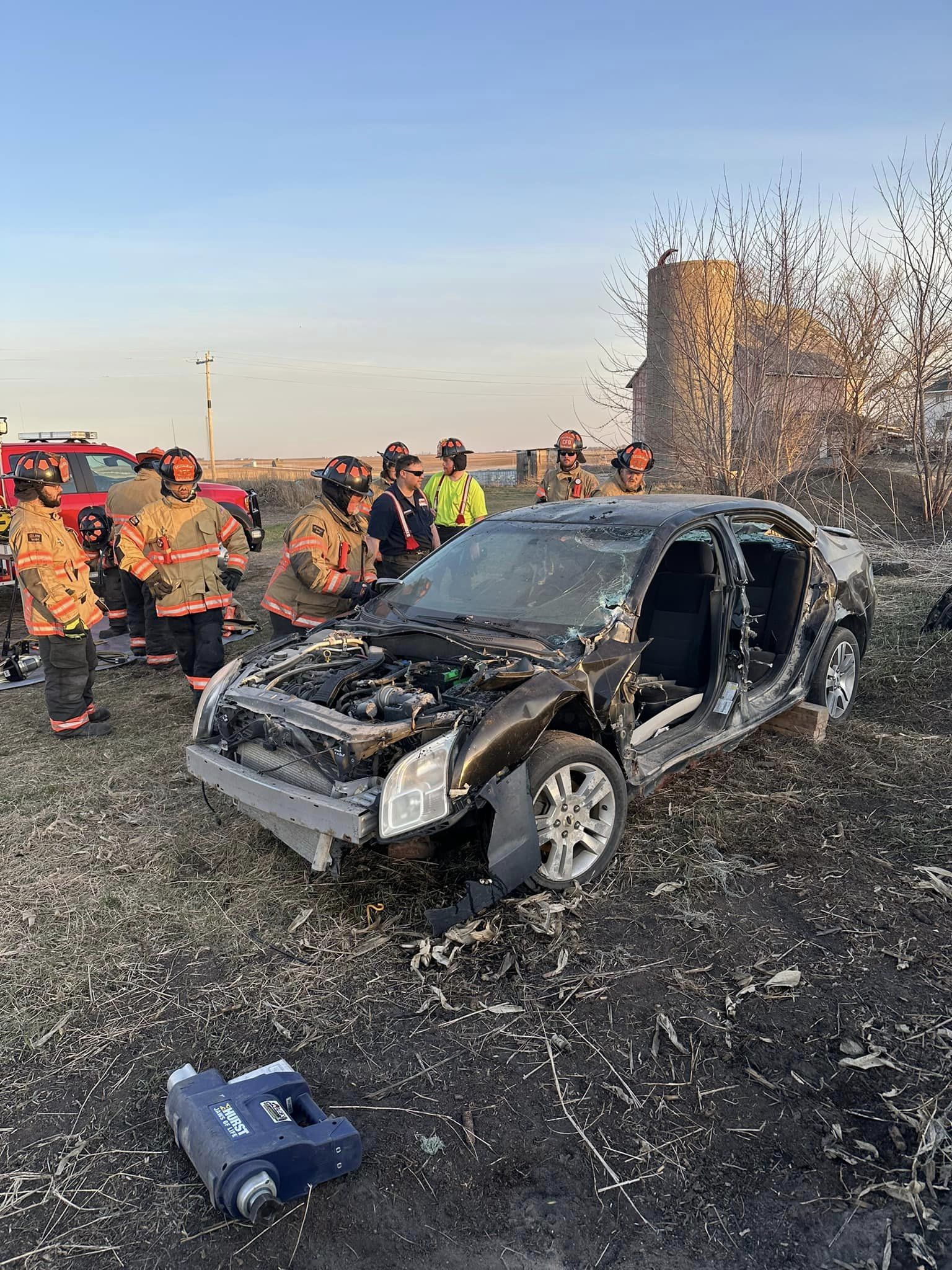 Eventful Training Night for Volunteer Firefighters