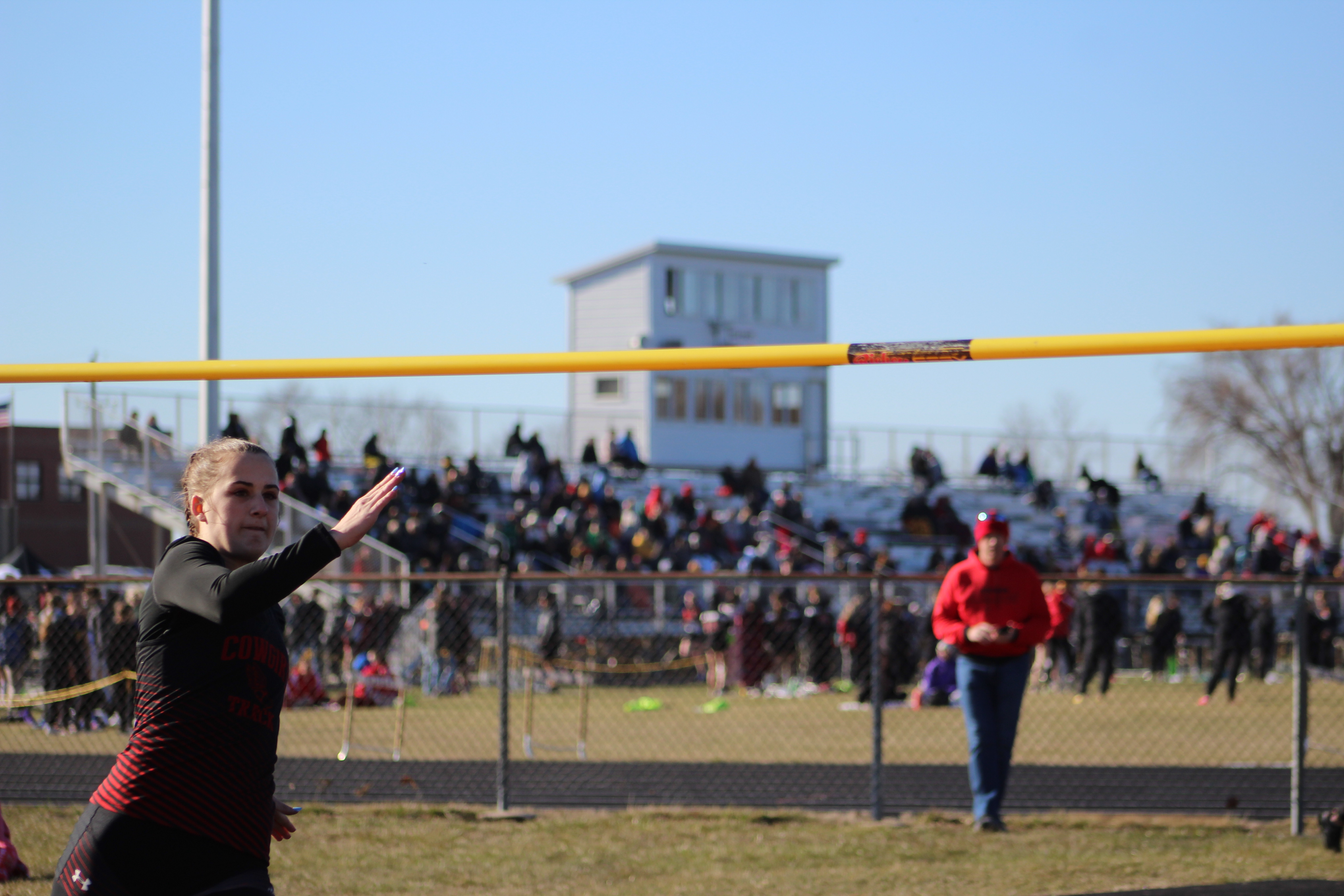 Beisel Leaps To First Place In High Jump And Hurdles