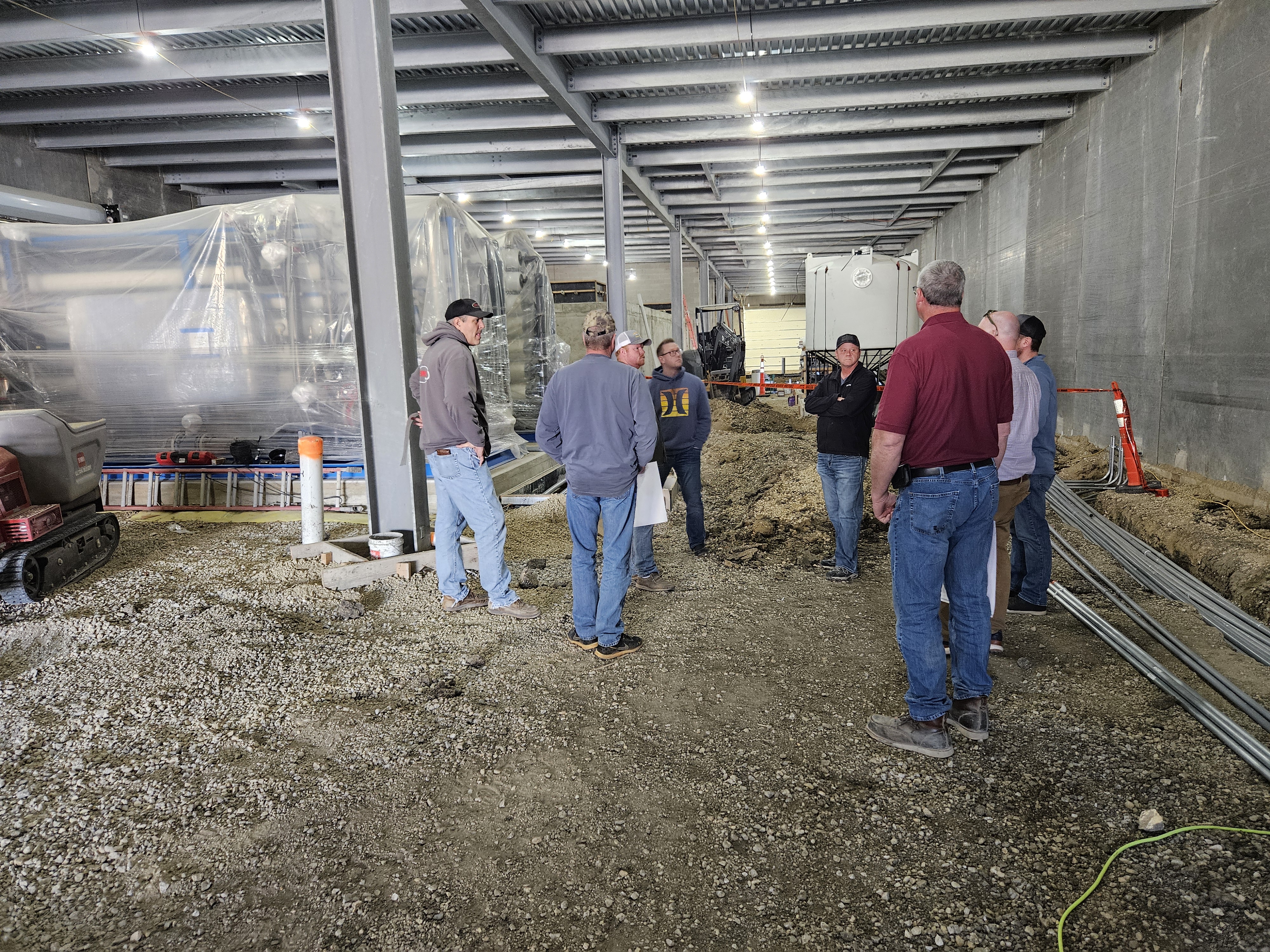 Brief Council Meeting Leads to Tour of Clarion’s New Water Processing Facility