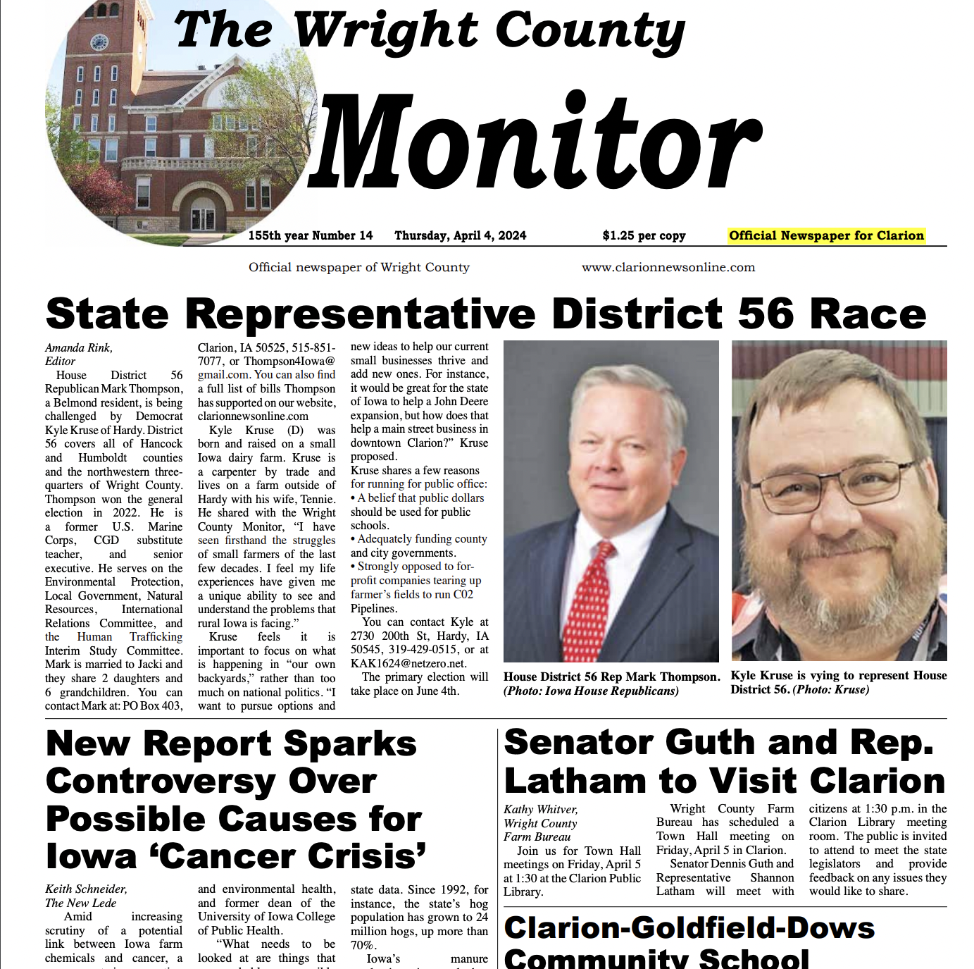 State Representative District 56 Race