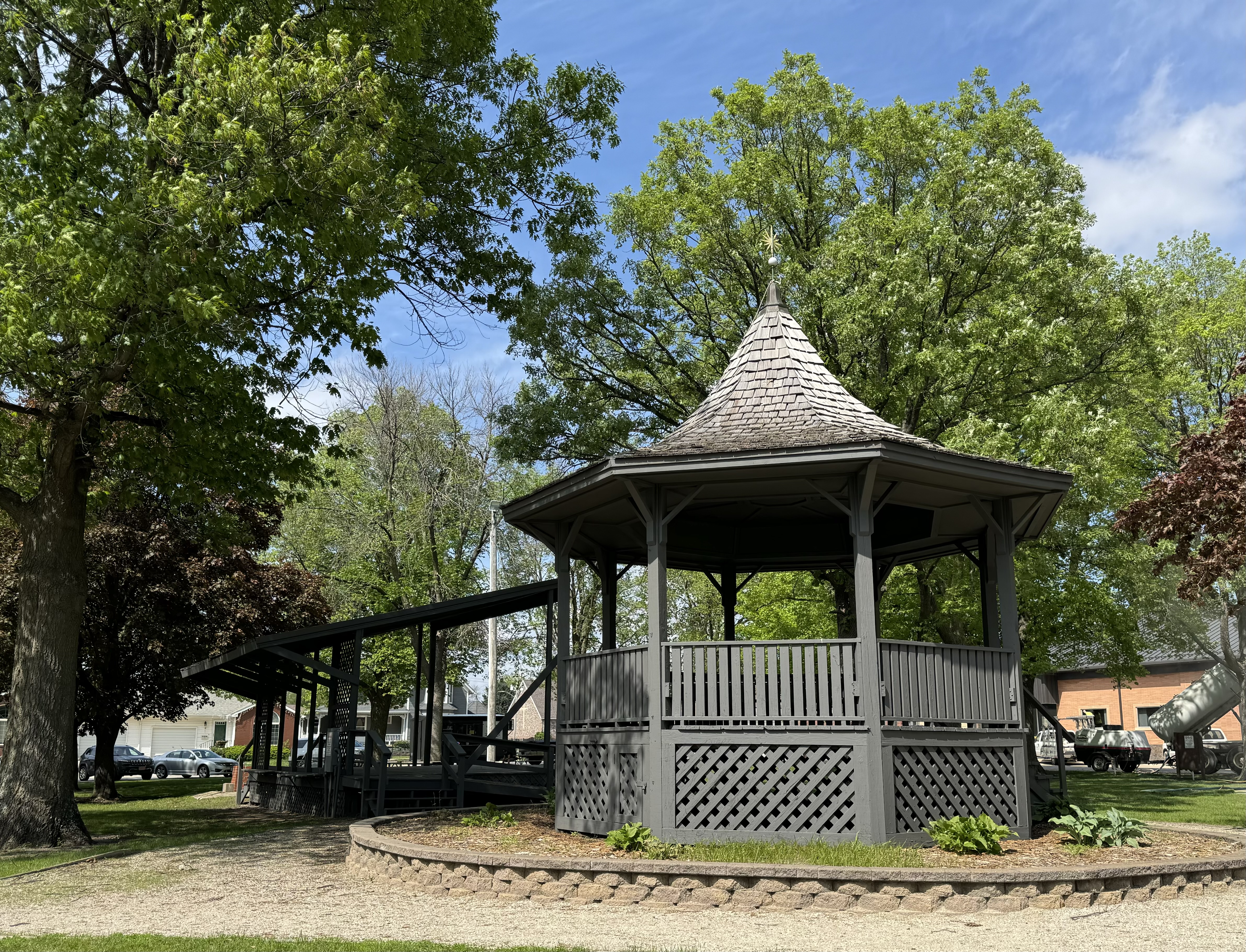 Gazebo Park Gets a Fresh Look as Clarion Prepares for 2024 Festival