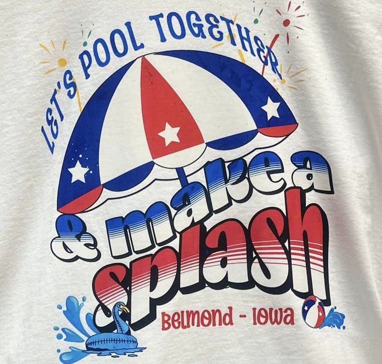 “Pooling Together” in Belmond for the 4th of July!